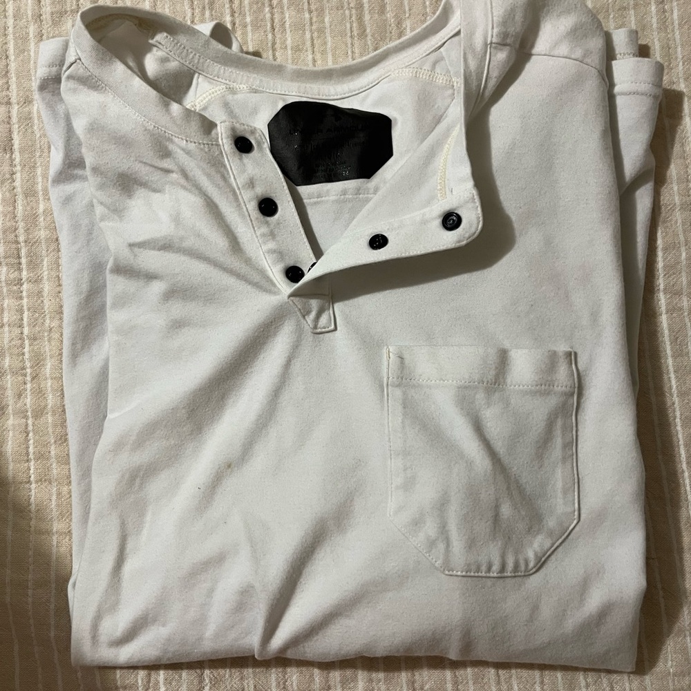 White Under Armour Henley